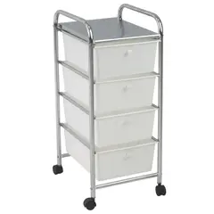 JUST HOME COLLECTION - Carro con ruedas 4 cajones