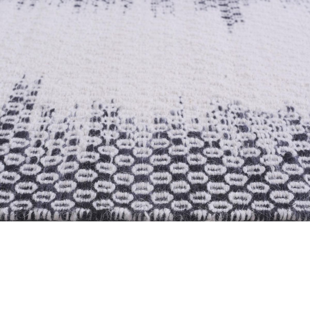 DIB - Alfombra Handwoven 160x230 cm Algodón Negro