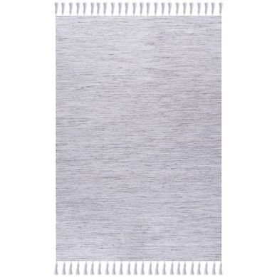 Alfombra handwoven travertine 160x230 cm plateada