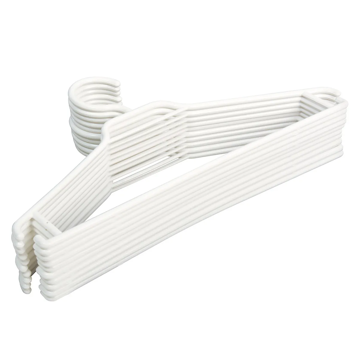 HAPPY HANGER - Set de 10 Colgadores de Ropa