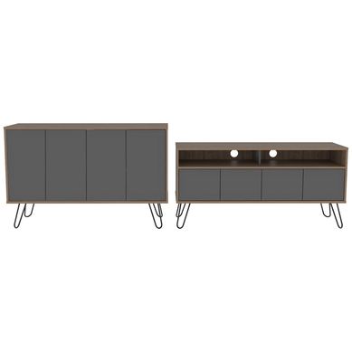 Combo rack + bife miel/plomo