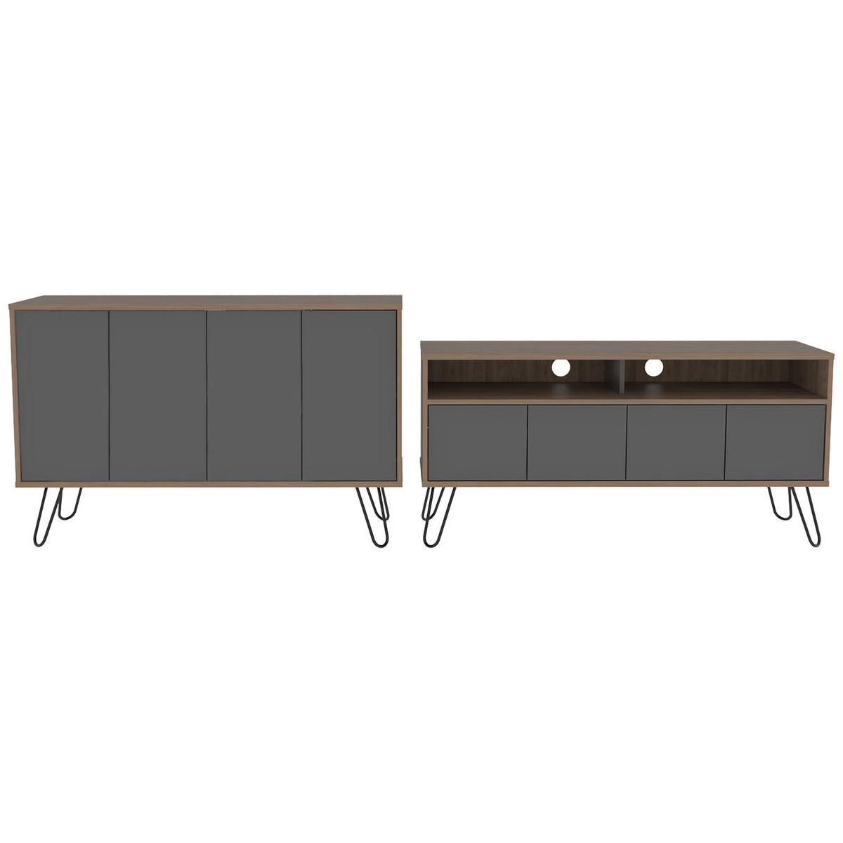 TUHOME - Combo rack + bife miel/plomo