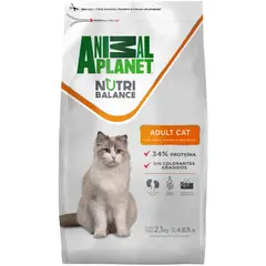 ANIMAL PLANET - Alimento para Gato Adulto Salmón 2.1 kg