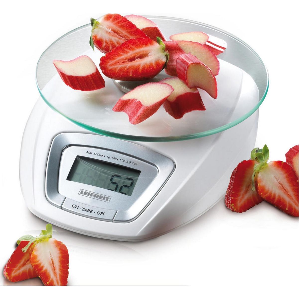 LEIFHEIT - Balanza de Cocina Digital Gris