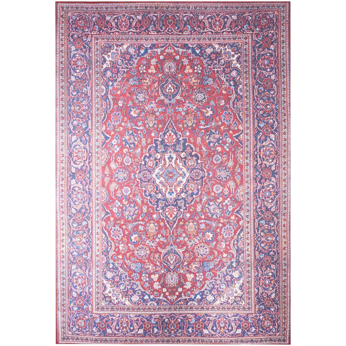 DIB - Alfombra Kyle 190x290 cm Chenille Rojo