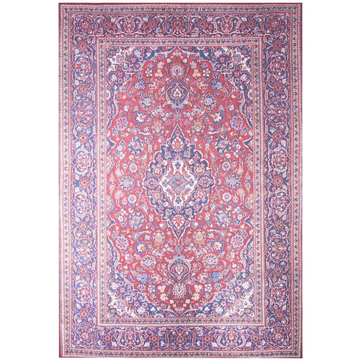 DIB - Alfombra Kyle 80x240 cm Chenille Rojo