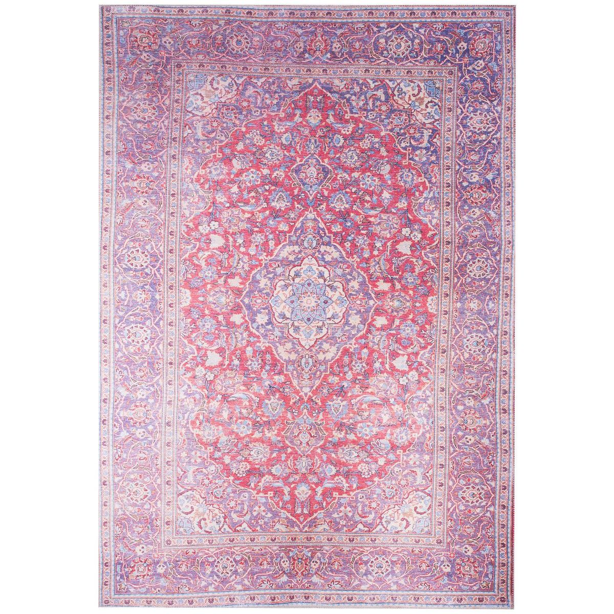 DIB - Bajada de Cama Kyle 80x120 cm Chenille Rojo