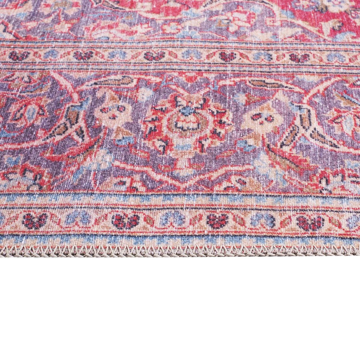 DIB - Bajada de Cama Kyle 80x120 cm Chenille Rojo