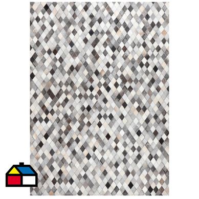 Alfombra Cuero 140x200 cm Multicolor