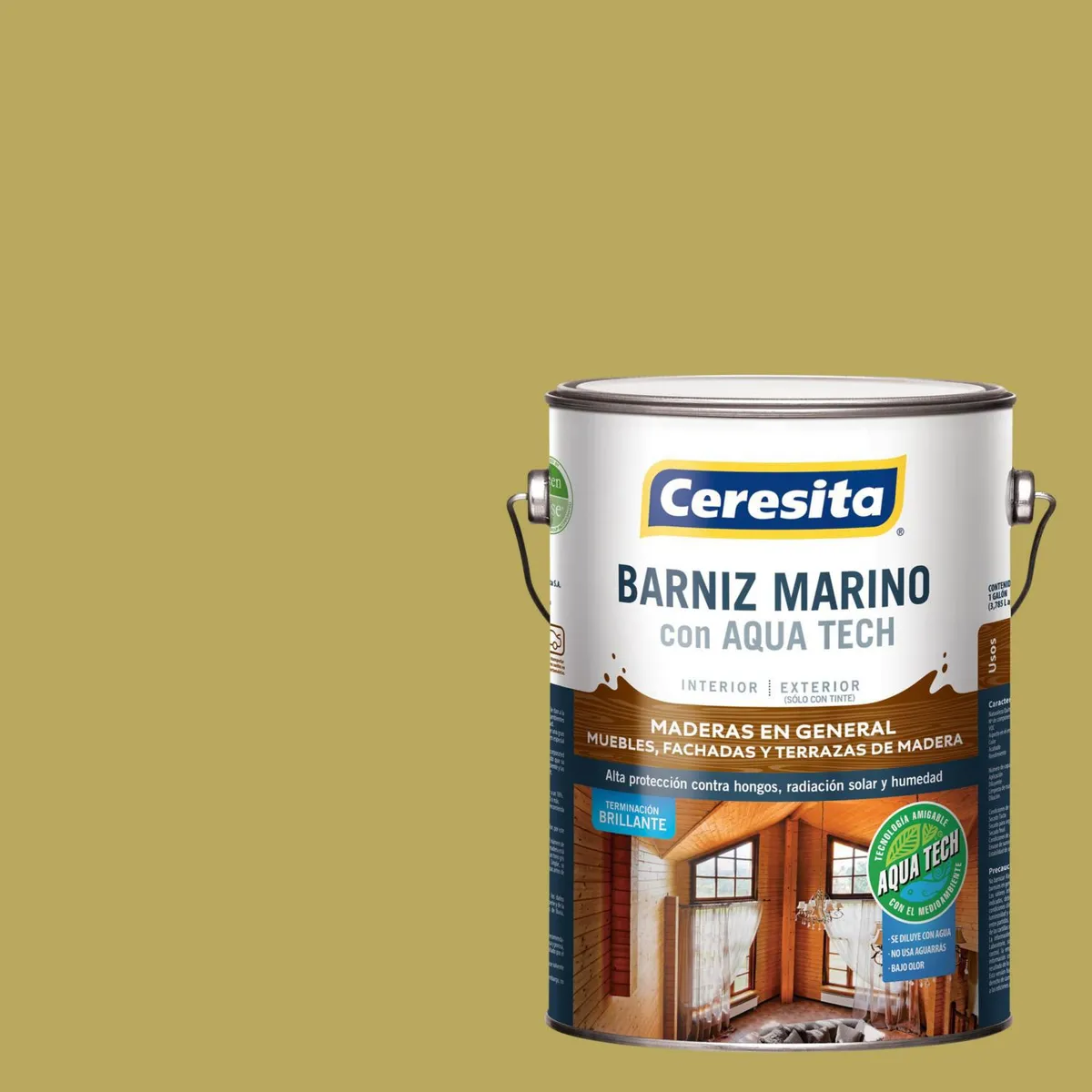 CERESITA - Barniz Marino Brillante 1 galón(es) Natural