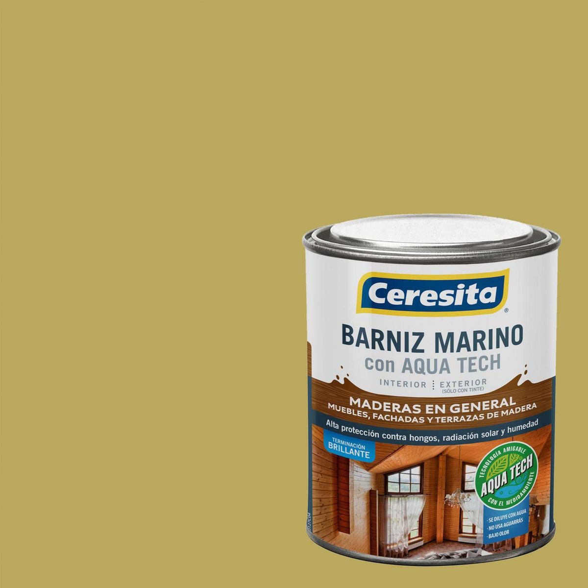 CERESITA - Barniz Marino Brillante 0.25 galón(es) Natural