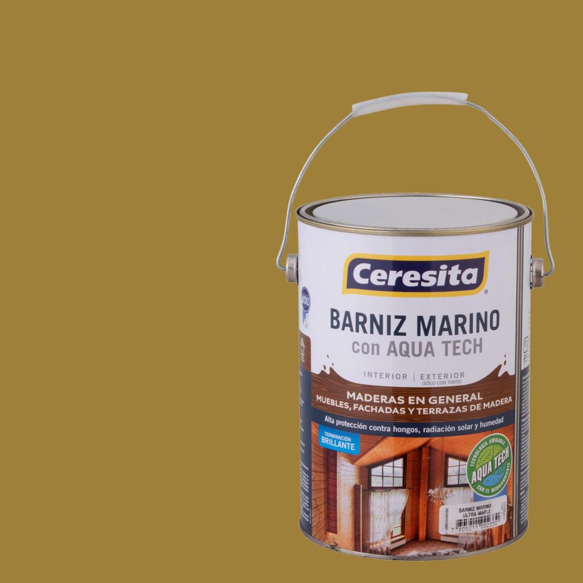 CERESITA - Barniz Marino Brillante 1 galón(es) Maple