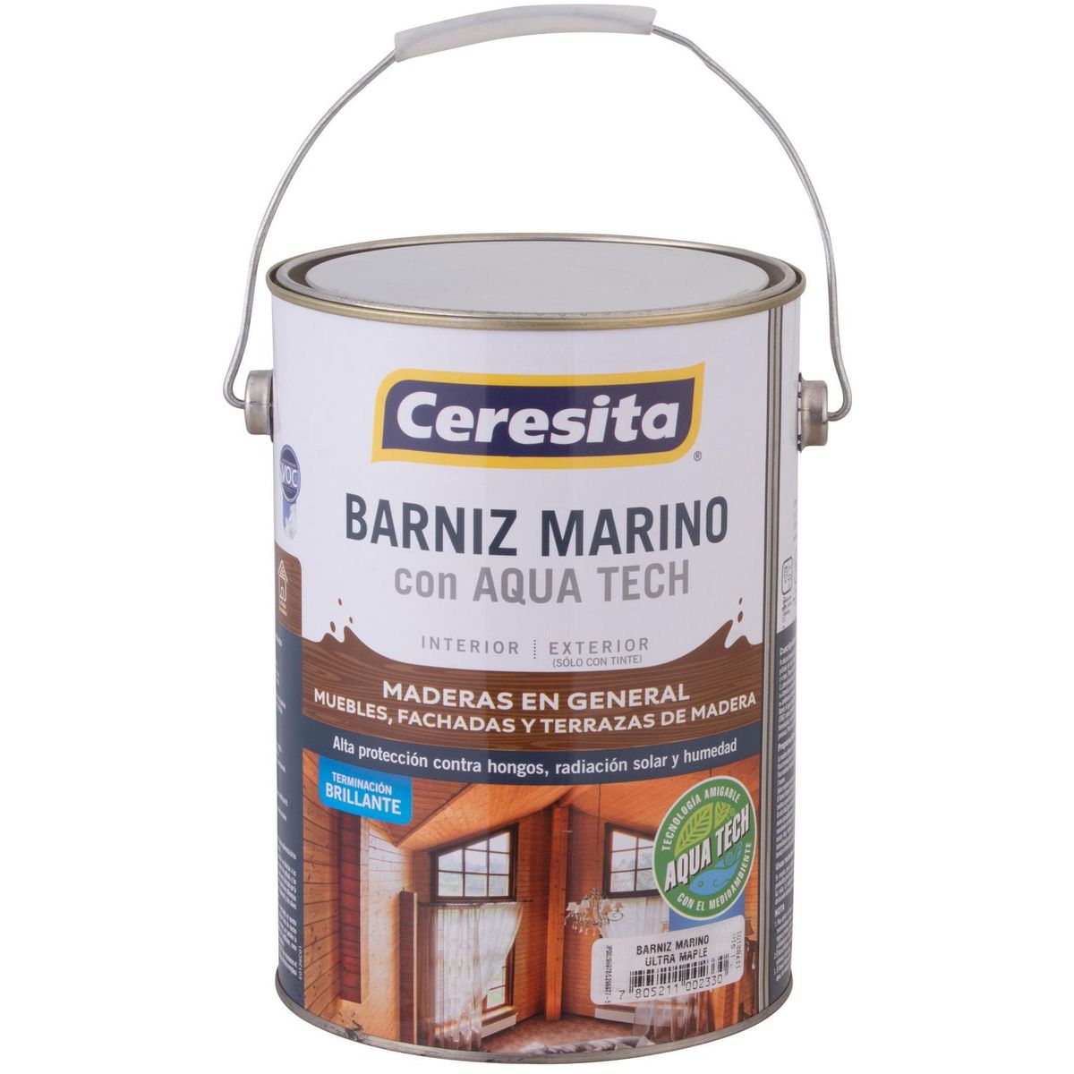 CERESITA - Barniz Marino Brillante 1 galón(es) Maple