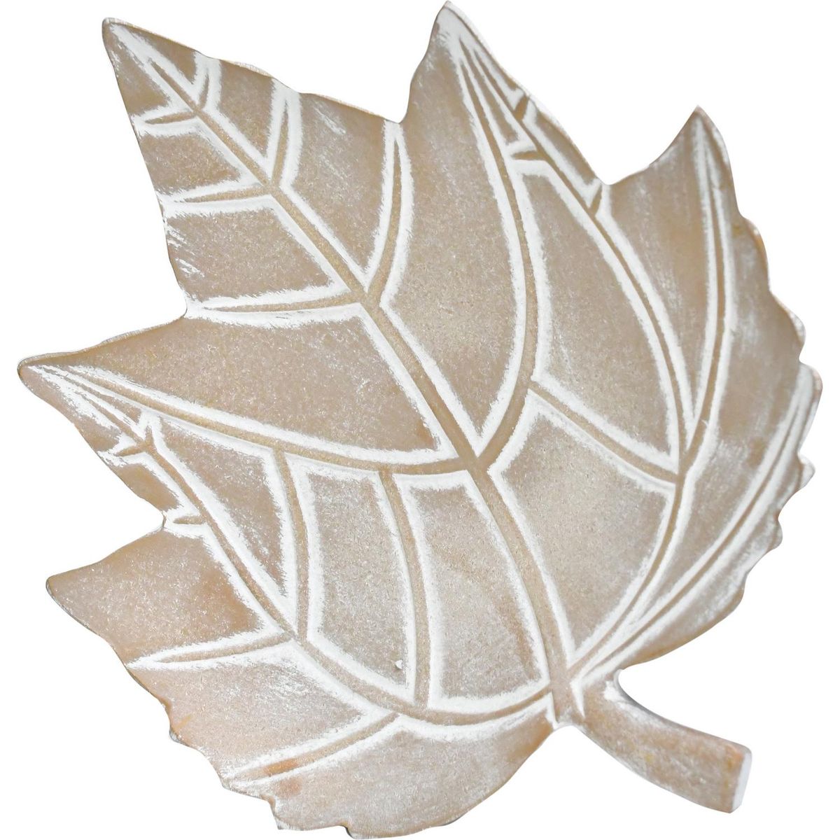 VGO - Adorno hoja madera