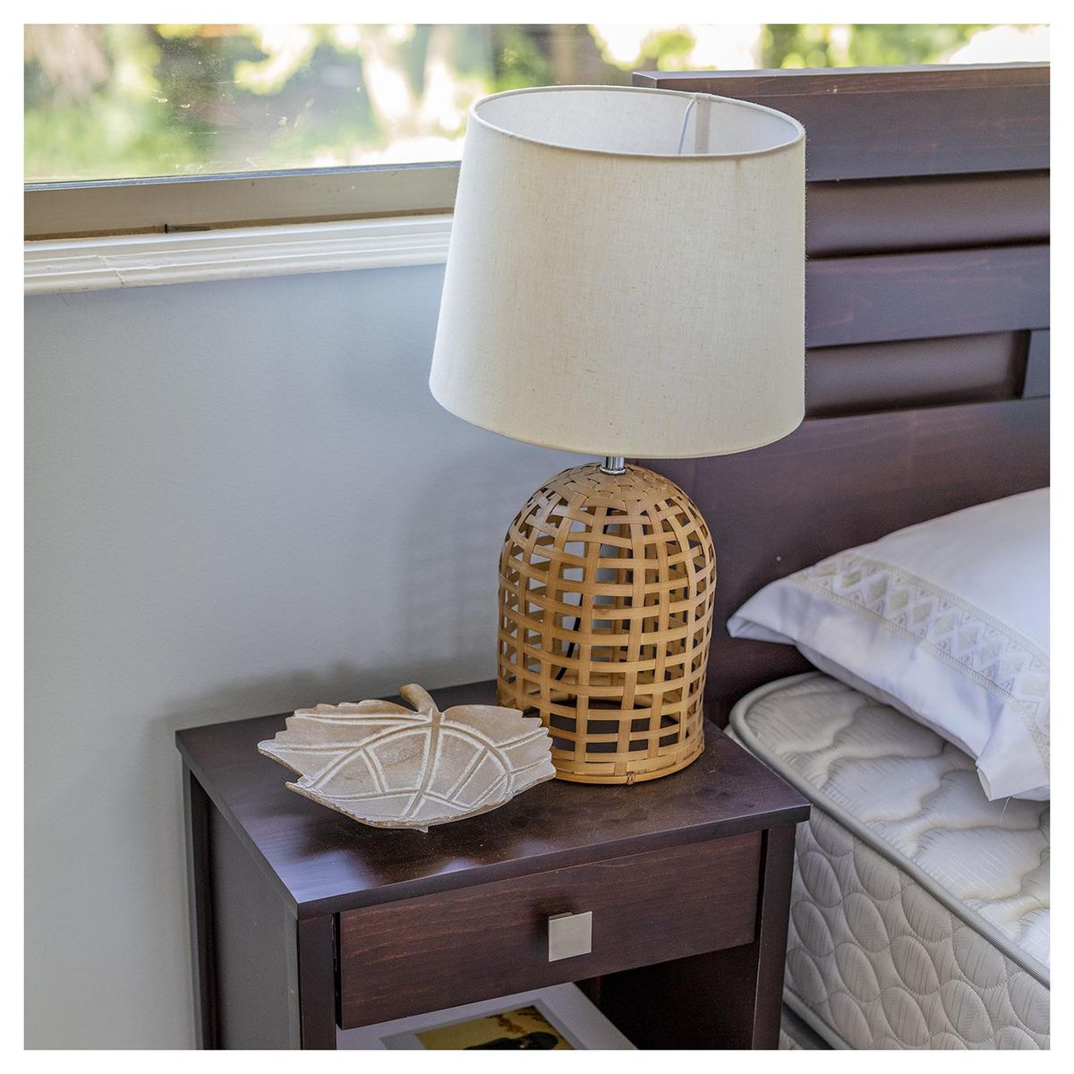 VGO - Adorno hoja madera