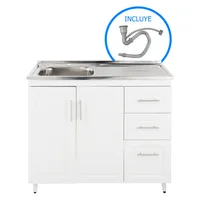 Kit mueble lavaplatos PD-100 100x50x80 cm