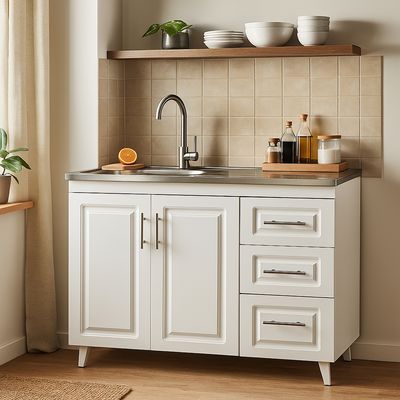 Imagen 2 del producto Kit mueble lavaplatos PD-100 100x50x80 cm