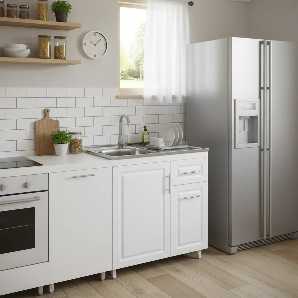 DOMSA - Kit mueble lavaplatos PD-80 80x50x80 cm