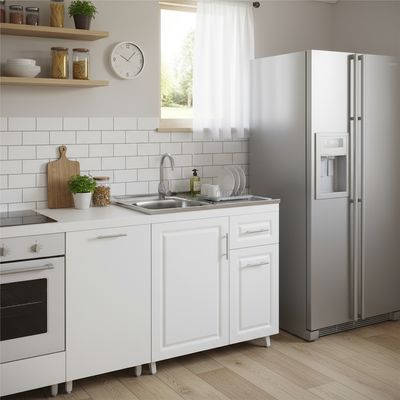 Imagen 2 del producto Kit mueble lavaplatos PD-80 80x50x80 cm