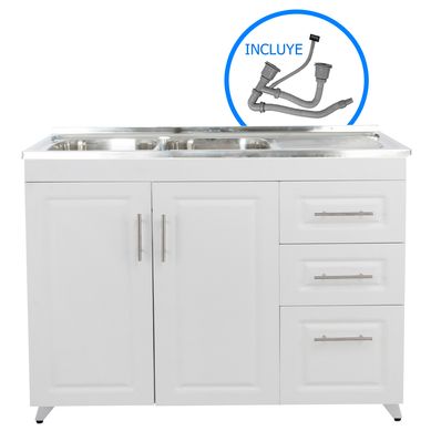 Kit mueble lavaplatos PD-120 120x50x80 cm