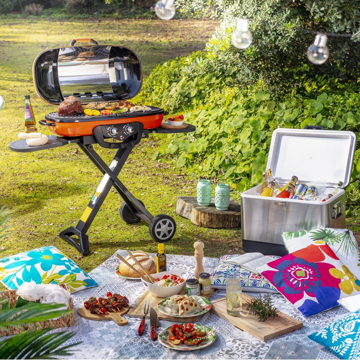 URSUS TROTTER - Parrilla a Gas 2 Quemadores 