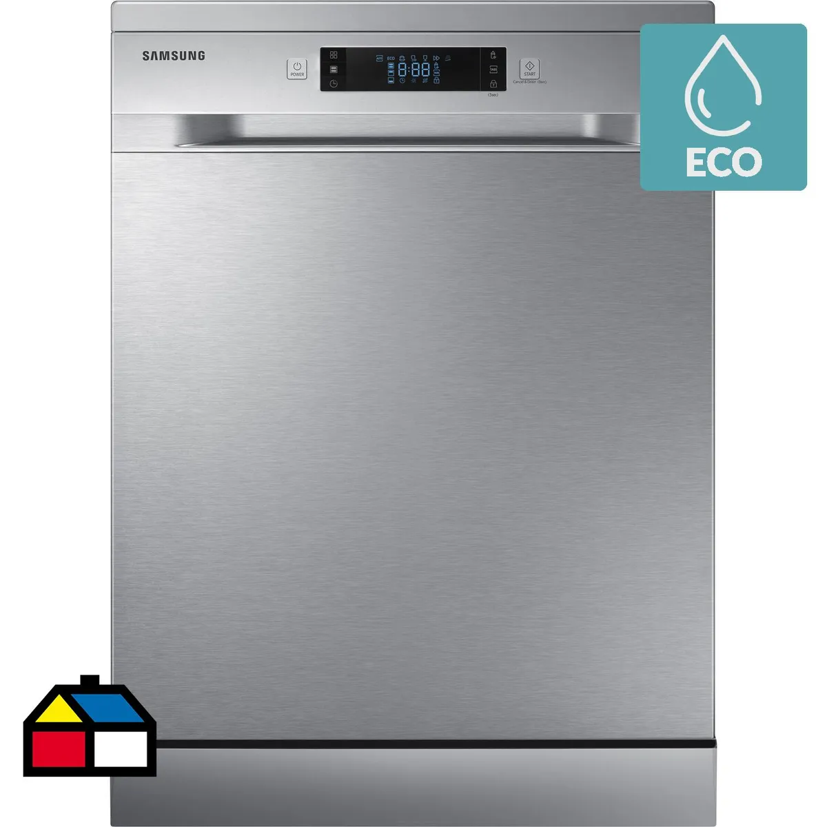 SAMSUNG - Lavavajillas 13 Cubiertos Inox DW60M6050FS/ZS