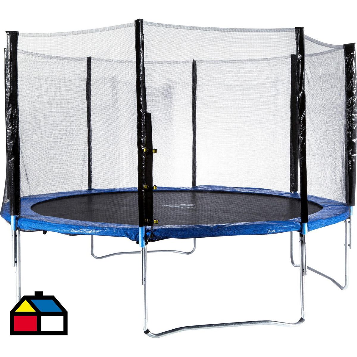 KIDSCOOL - Cama Elástica 366x259x366 cm Azul