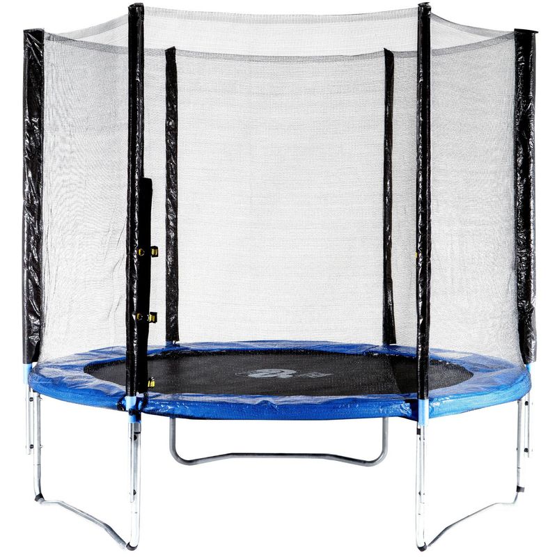 KIDSCOOL - Cama Elástica 244x238x244 cm Azul