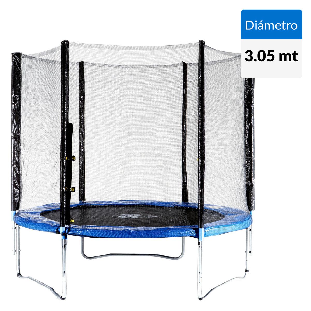 KIDSCOOL - Cama Elástica 305x246x305 cm Azul