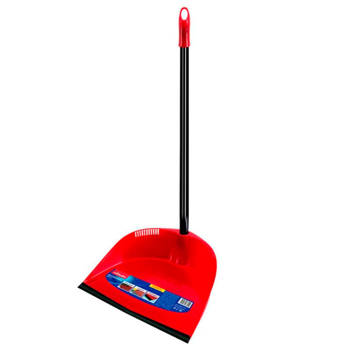 VILEDA - Pala Recogedora Vileda 2 en 1 con Mango Ergonómico 110 cm