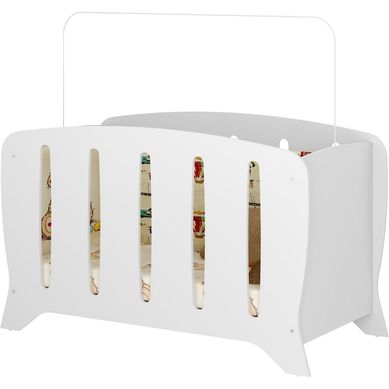 Cuna 148x73,5x90,5 cm blanca