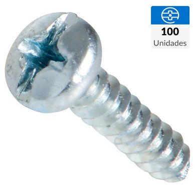 Tornillo Roscalata Cabeza Phillips Metal 5/8 