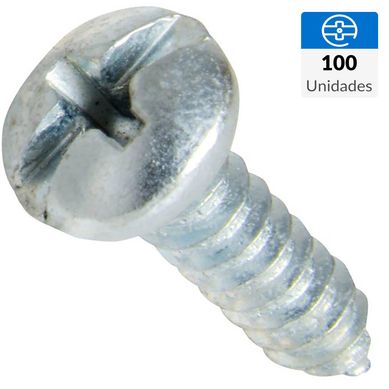 Tornillo Roscalata Cabeza Phillips Metal 5/8 