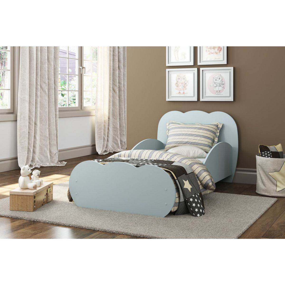 KIDSCOOL - Cama Infantil 153x69x85 cm