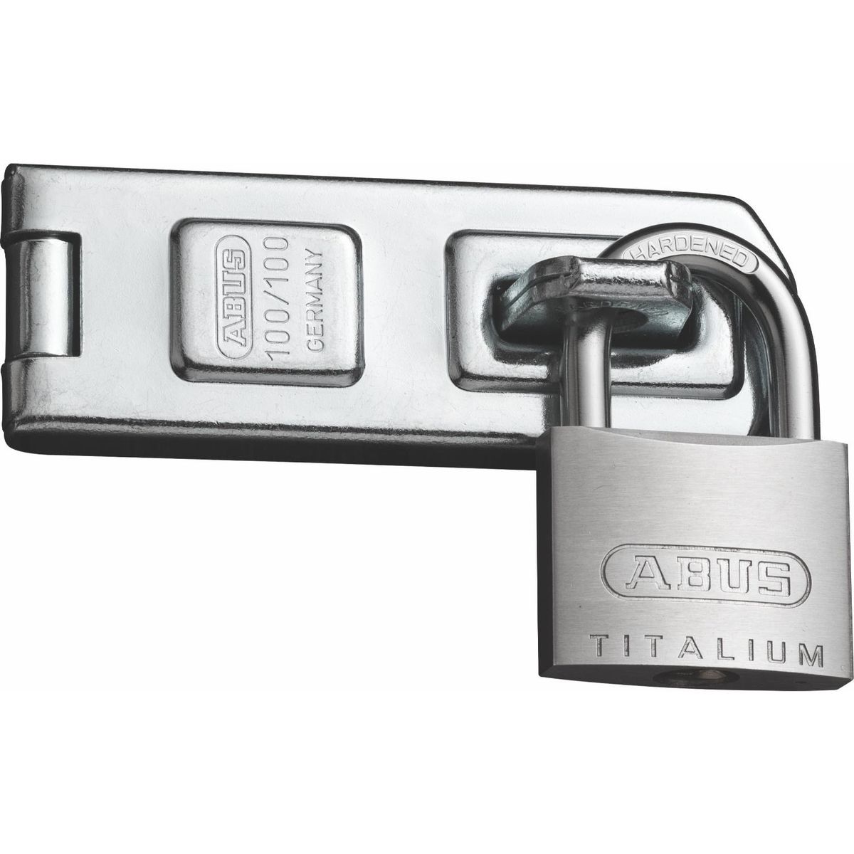 ABUS - Candado 30mm Titalium resiste corrosión resistente elegante innovador