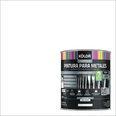 KOLOR - Esmalte Sintético Brillante 0.25 galón(es) Blanco