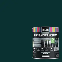 KOLOR - Esmalte Sintético Brillante 0.25 galón(es) Verde