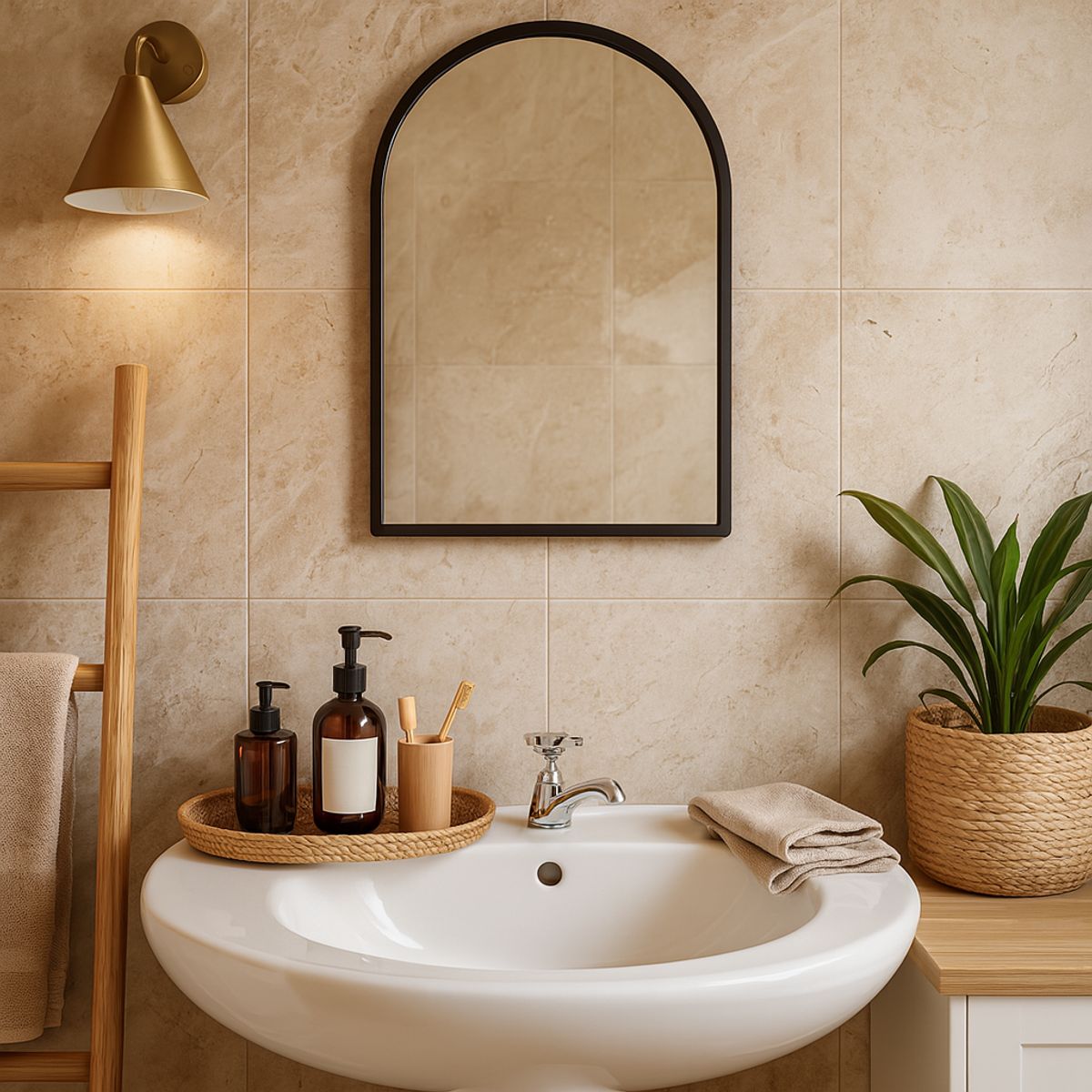 FAS - Llave para Lavatorio Manual Cromado