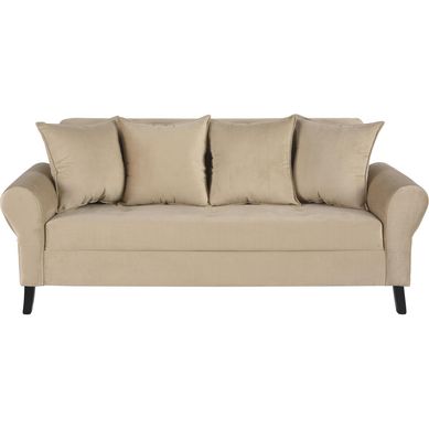 Sof 3 cuerpos 185x80x75 cm beige