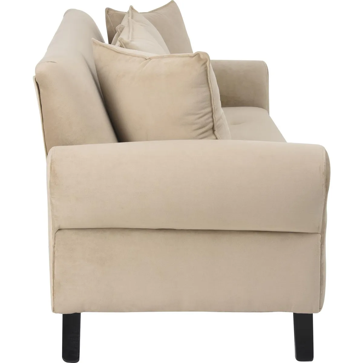 BODEVIR - Sofá 3 cuerpos 185x80x75 cm