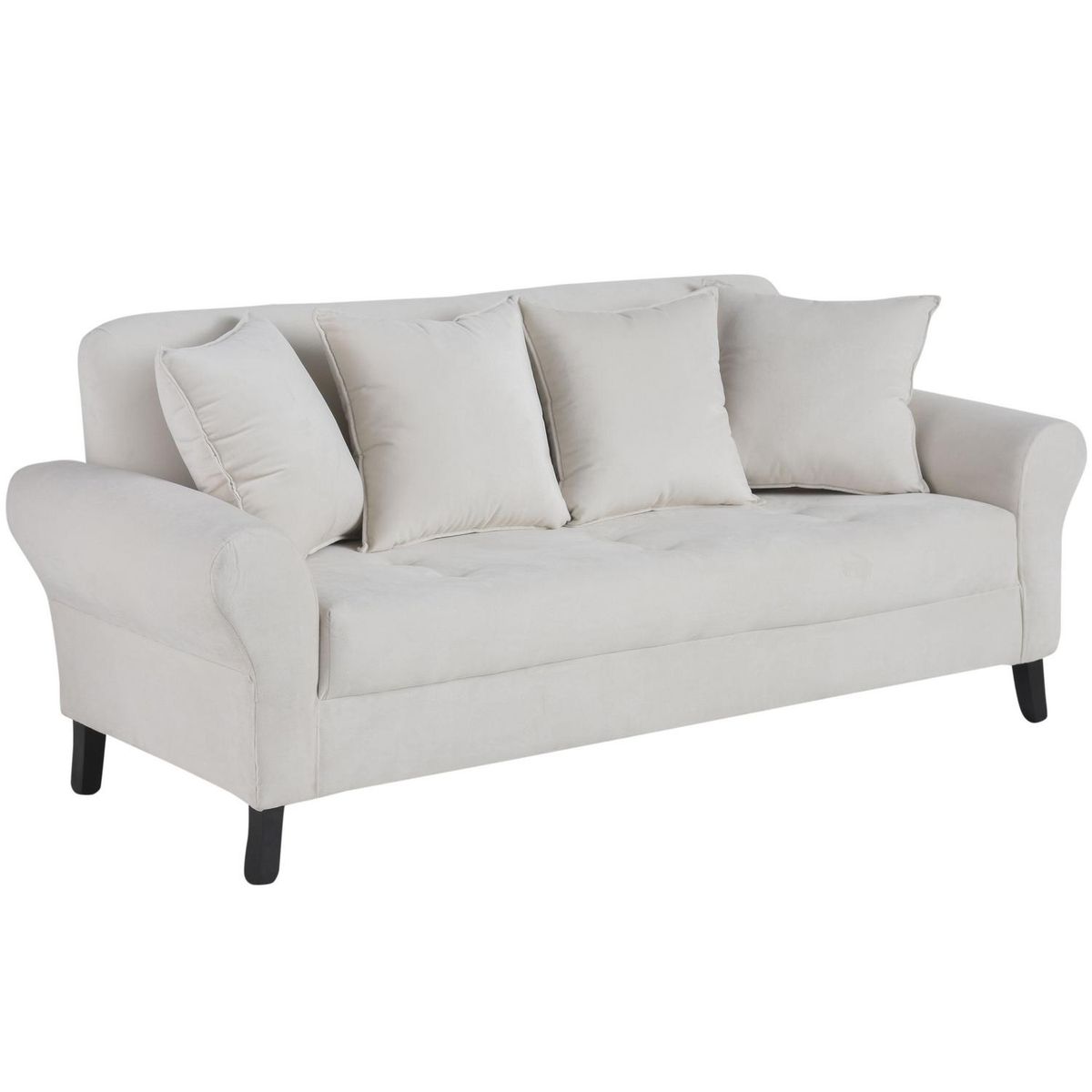 BODEVIR - Sofá 3 cuerpos 185x80x75 cm