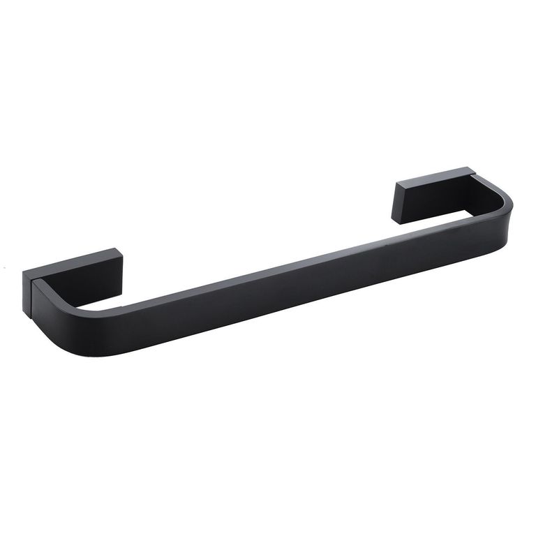 Toallero de barra 30 cm PDV negro
