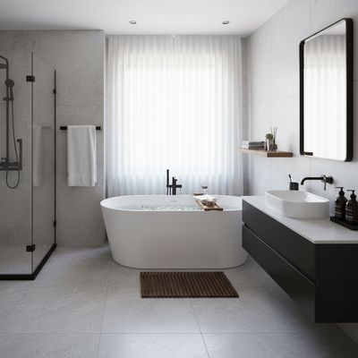 Imagen 2 del producto Toallero de barra 30 cm PDV negro