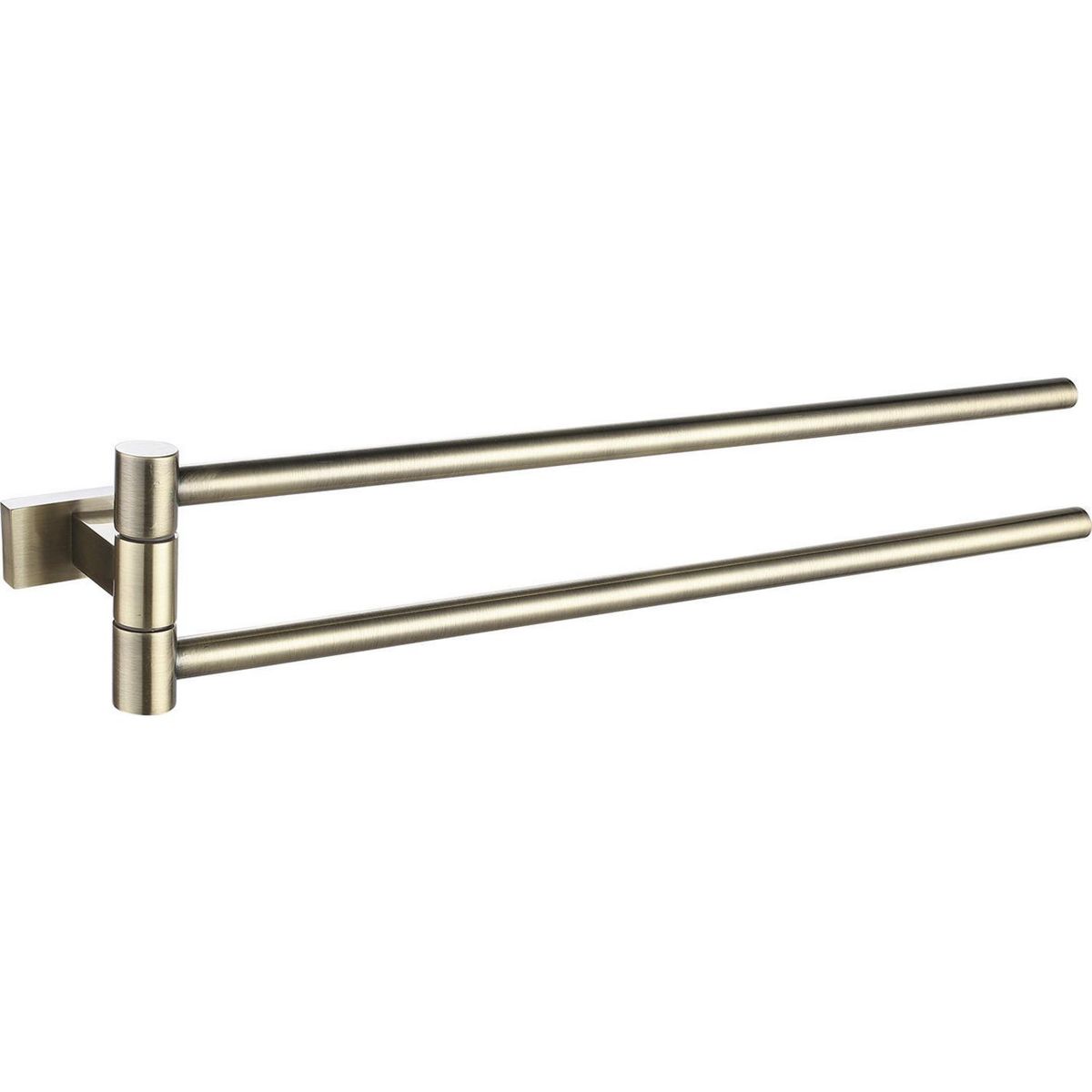 KLIPEN - Toallero doble movil PDV bronce