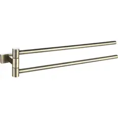 KLIPEN - Toallero doble movil PDV bronce