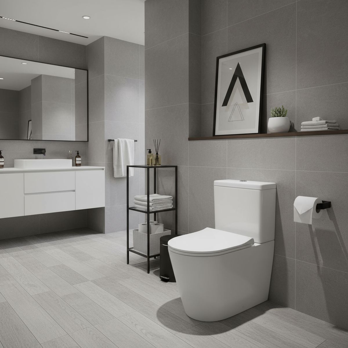 KLIPEN - Portarrollo sin tapa negro