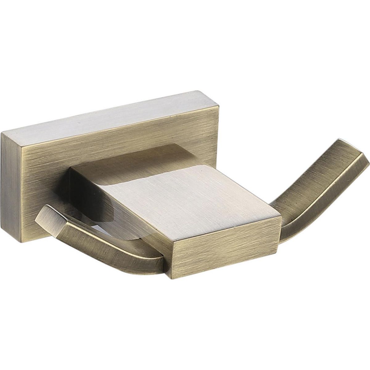 KLIPEN - Percha doble PDV bronce