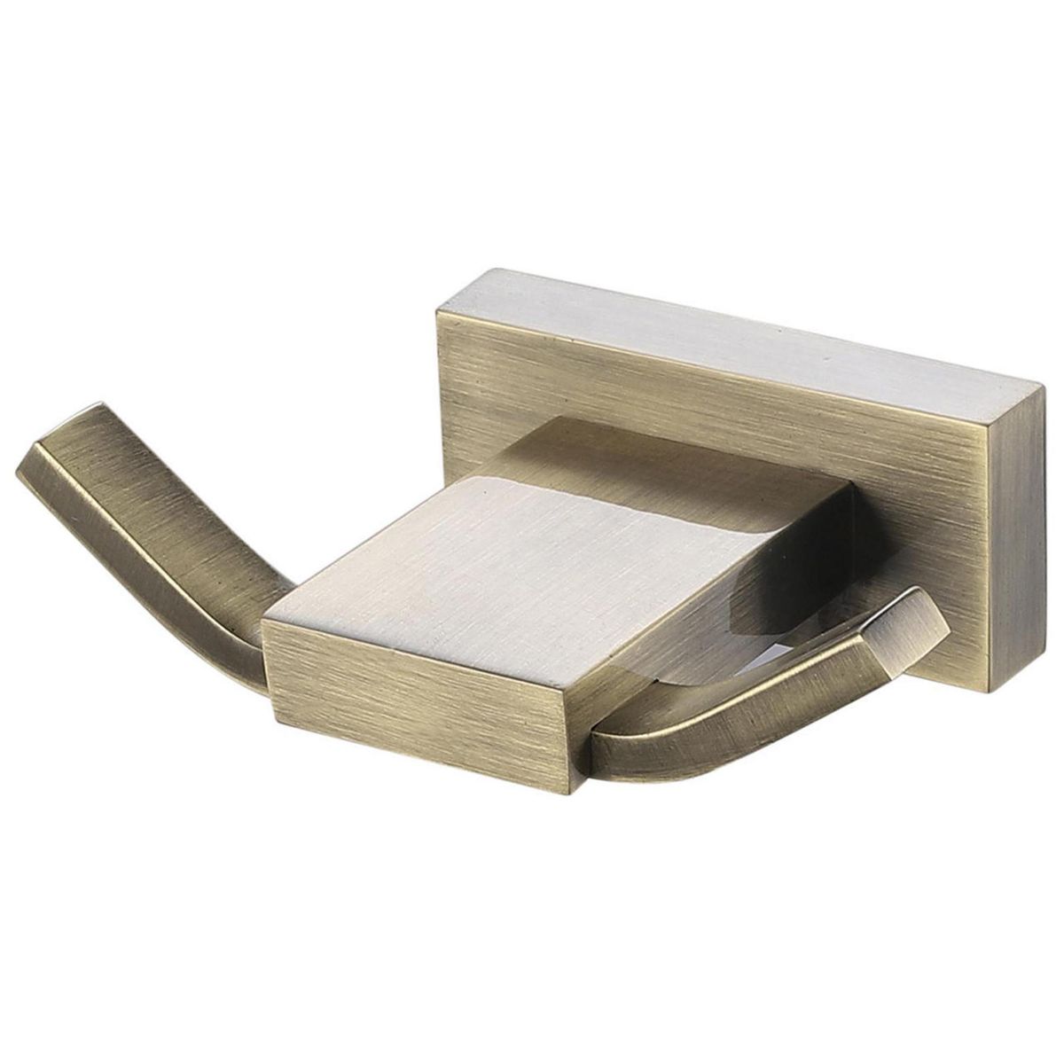 KLIPEN - Percha doble PDV bronce