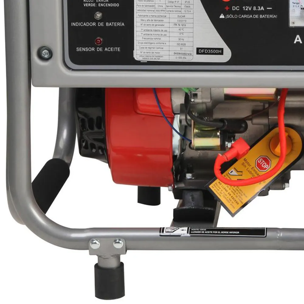 Ducar DF3500H Gasolina, foto 4