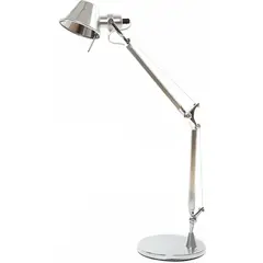 HOMY - Lámpara escritorio tol cromo 1 luz G9 5 W